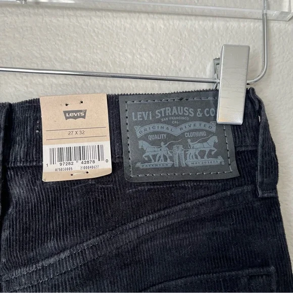 Levi’s Women’s Ribcage Bell High-Rise Flare Leg Corduroy Jeans Size 27 NWT - Picture 5 of 5